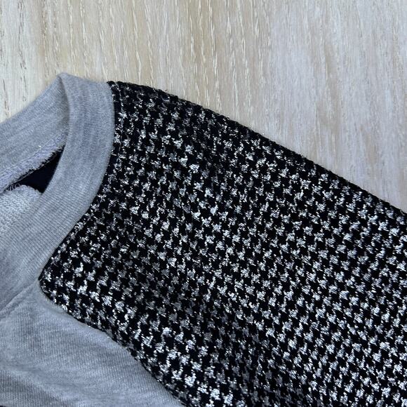 Disney Boutique Mickey Mouse Print Sparkle Houndstooth Pullover Sweatshirt XXL - Picture 6 of 14